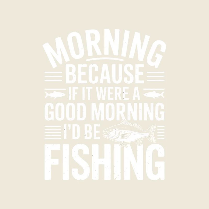 T-shirt graphique Chuckle Fish du matin
