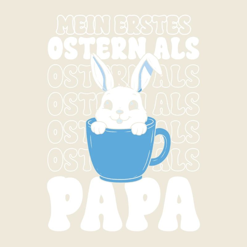 Easter Bunny in Mug Dad