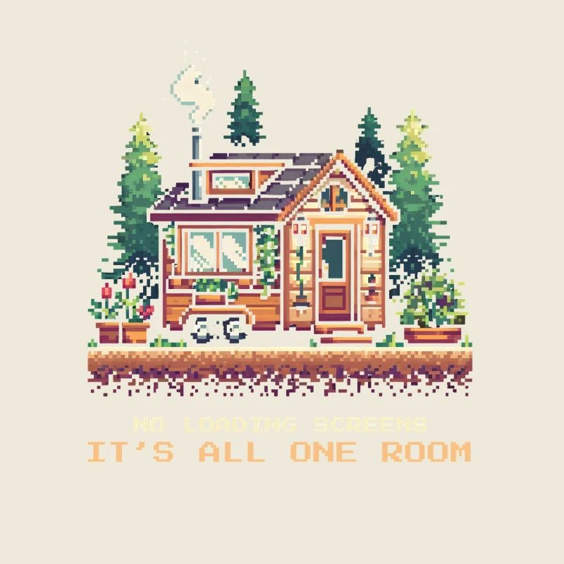 All One Room | Tiny House Minimalism