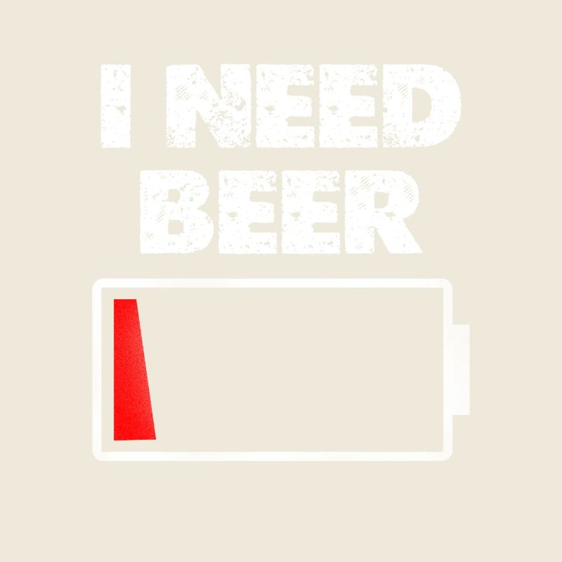 I Need Beer – Akku leer
