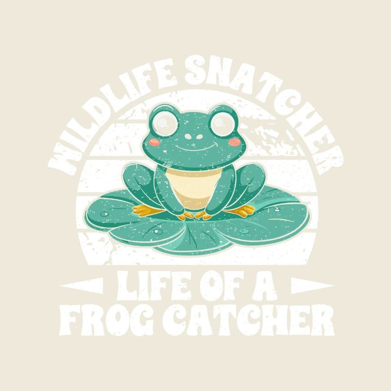 Frog Catcher Mildlife Snatcher Frog