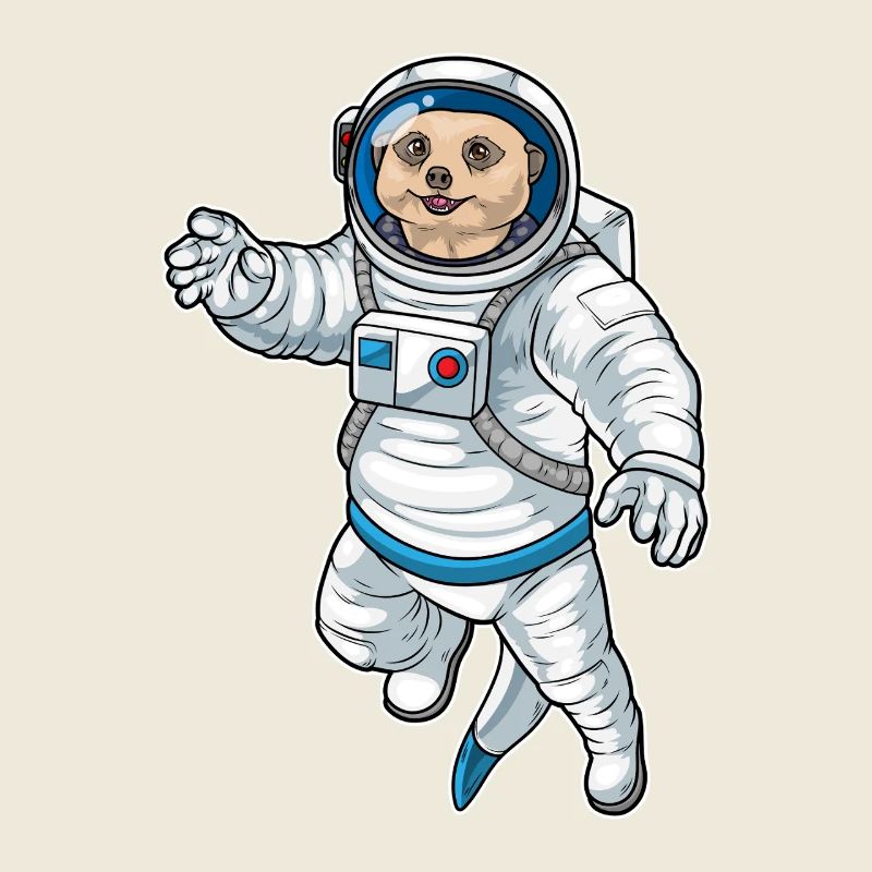 Astronaute spatial de Suricate