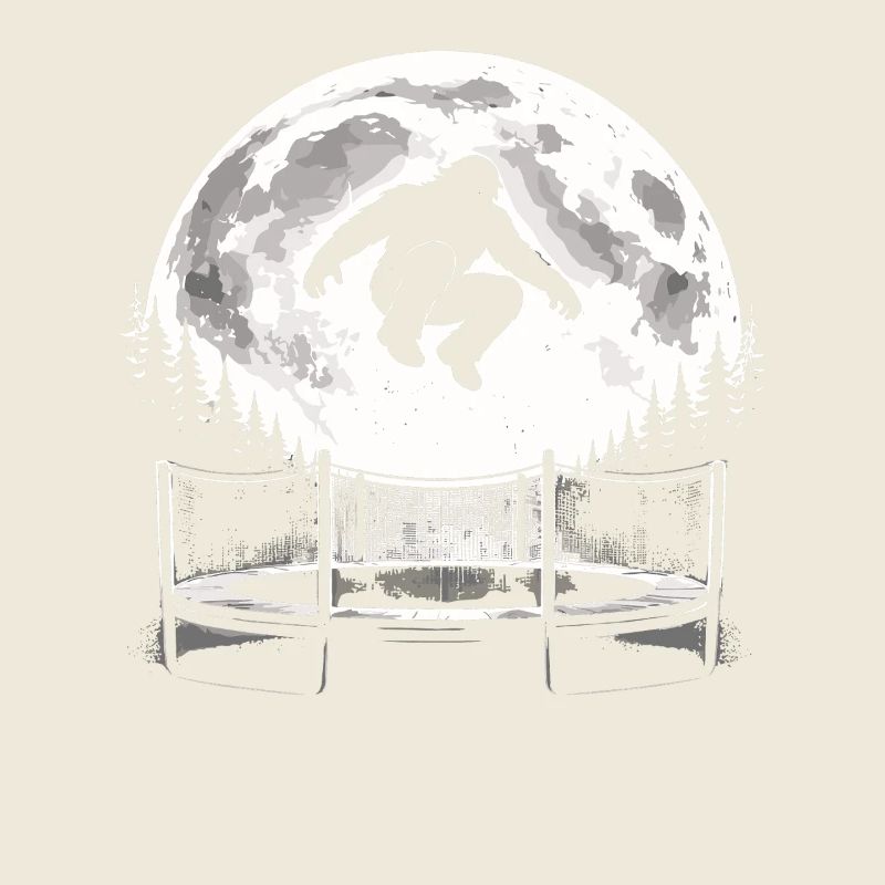 Bigfoot sur trampoline