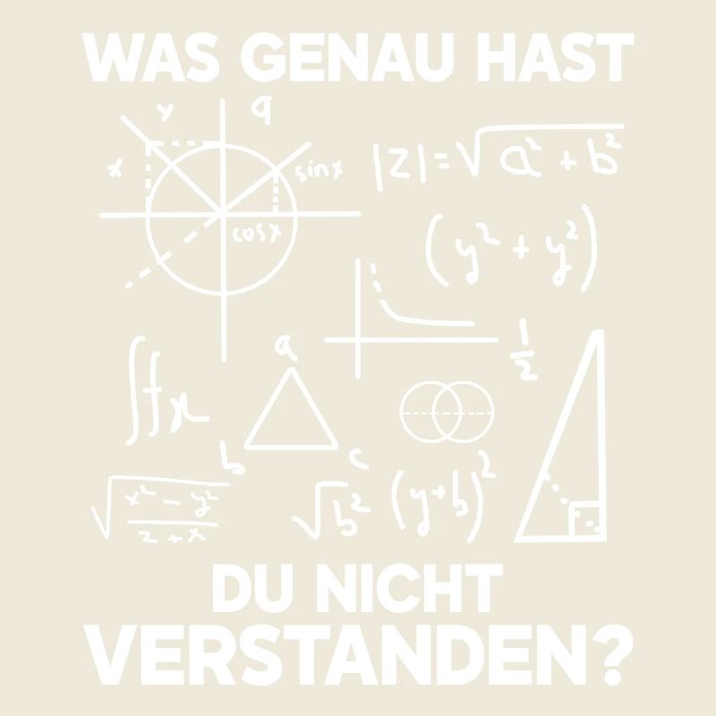 Qu’est-ce que tu n’as pas compris exactement, mathématicien