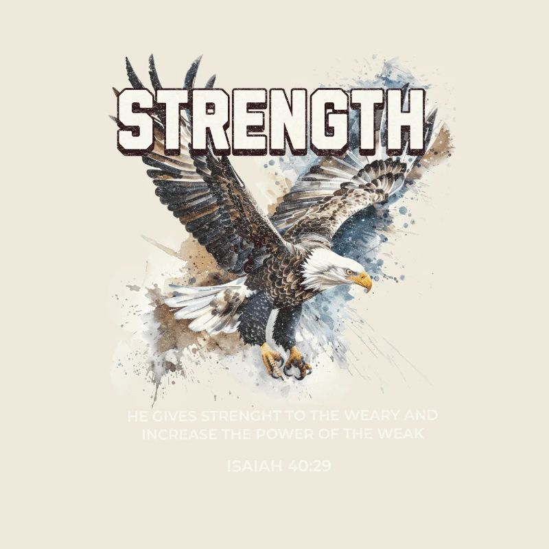Force Aigle Foi Isaïe 40 29 Courage