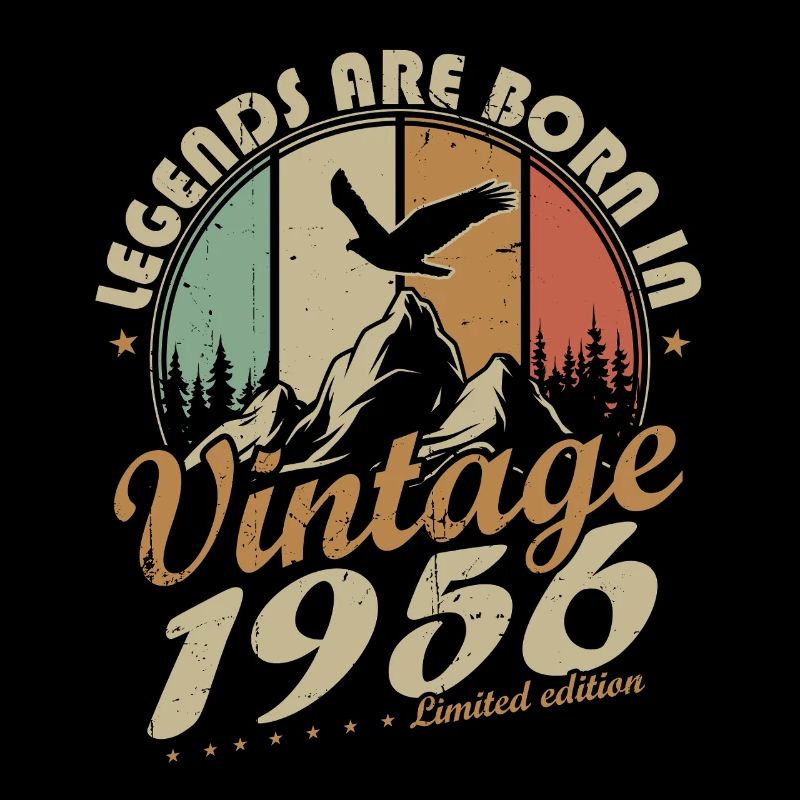 Cadeau d’anniversaire vintage 1956