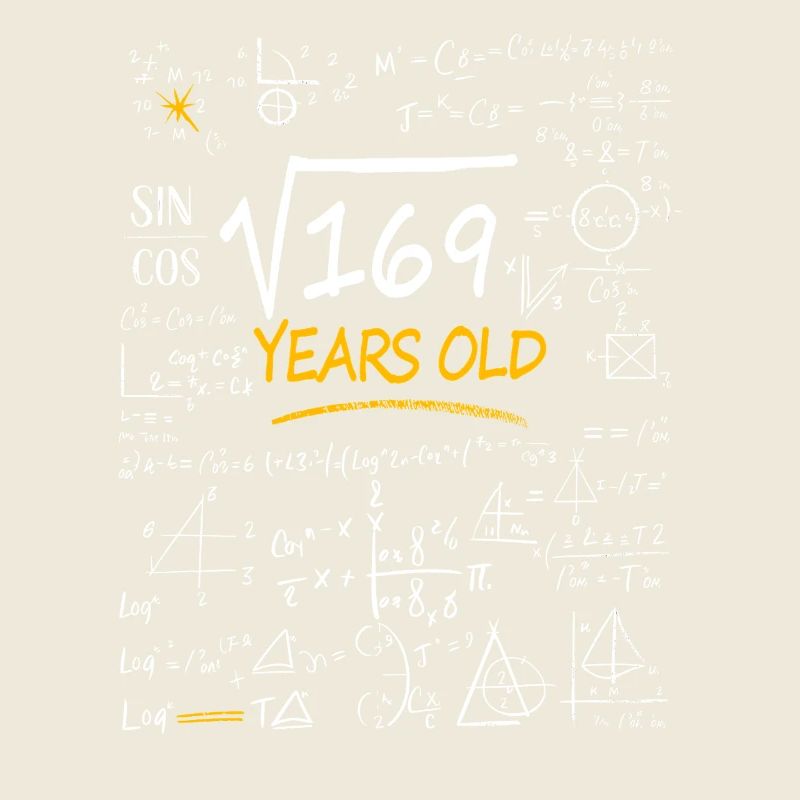 Formules mathématiques pour l’anniversaire de 13 ans drôles