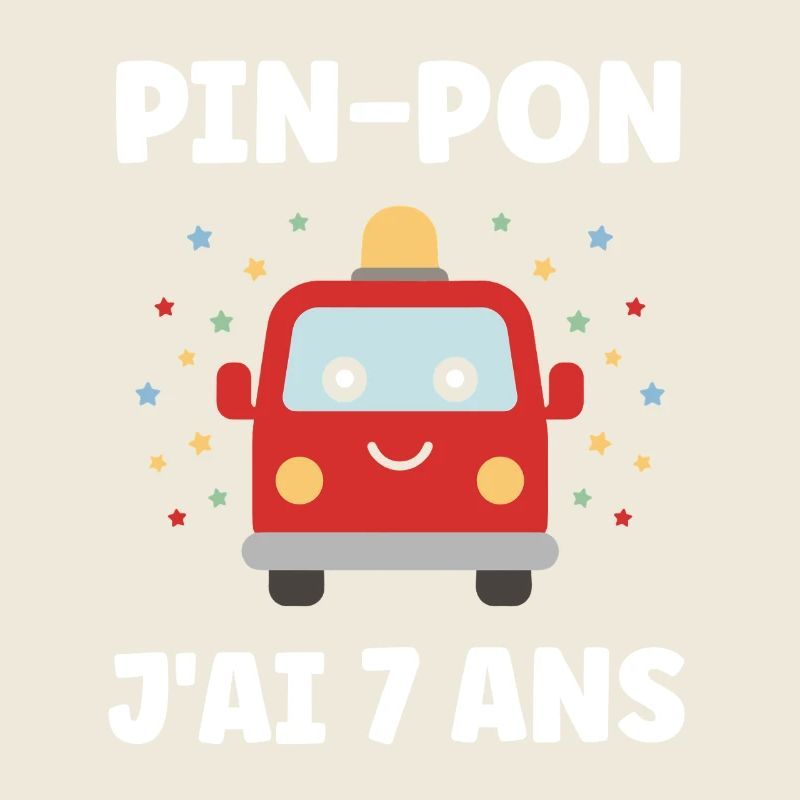 PIN-PON Voiture Joyeuse 7 Ans