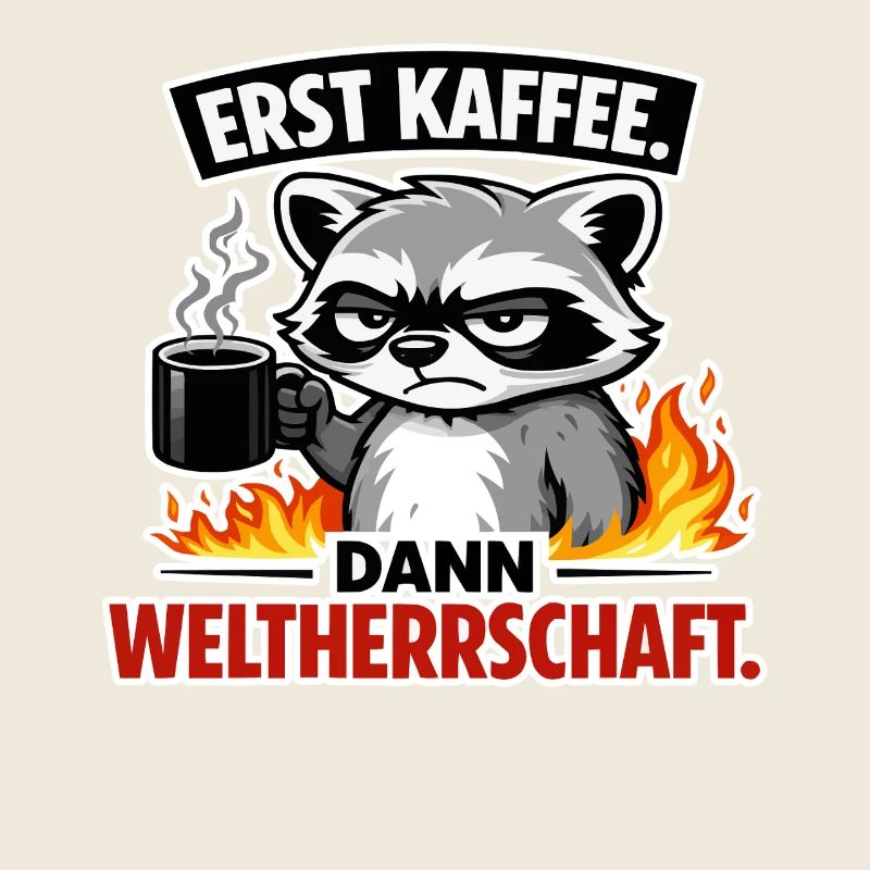 Erst Kaffee Dann Weltherrschaft