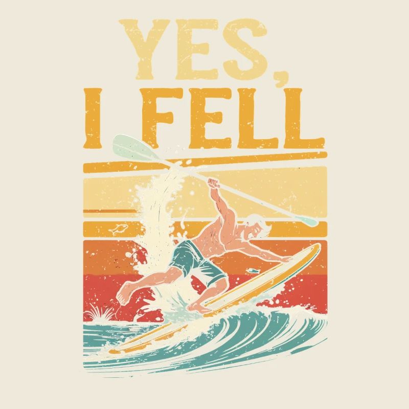 Stand Up Paddle Yes I Fell
