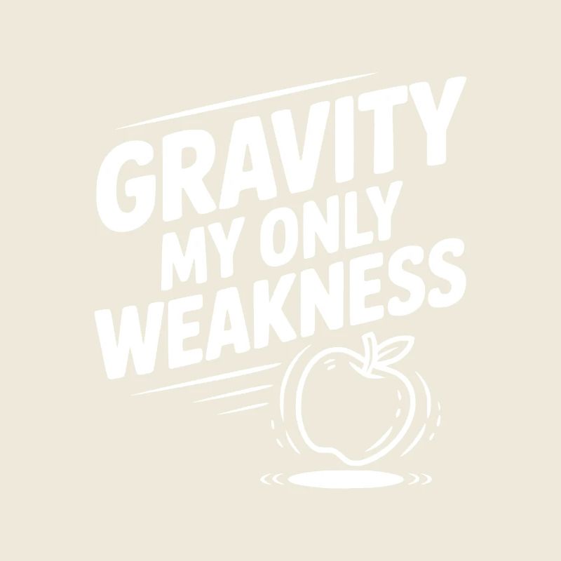 Gravity My Only Weakness