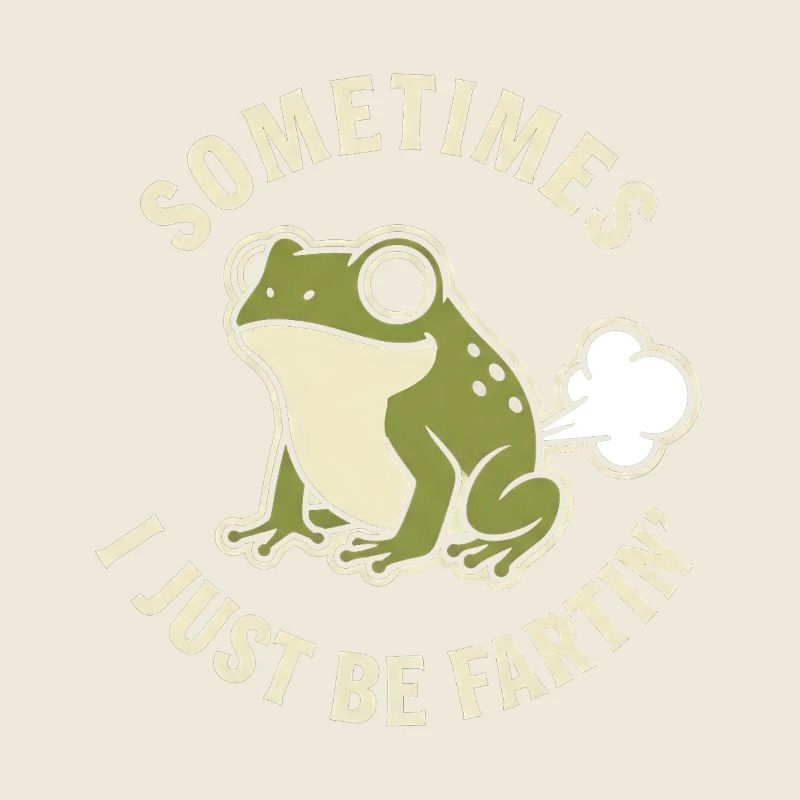 Grenouille dit que parfois je suis juste un pet