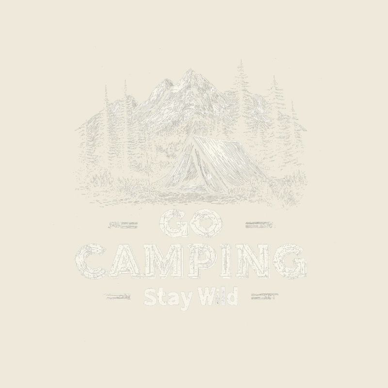 Aventure de camping : Dire : Allez camper, restez en liberté, campez