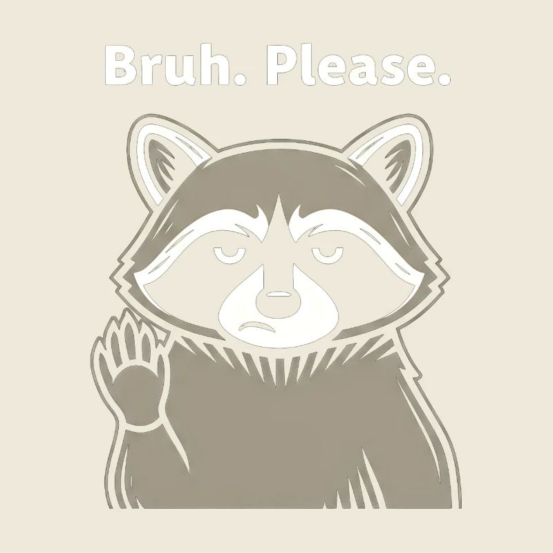 Mec, s’il te plaît, le Mème des ratons laveurs