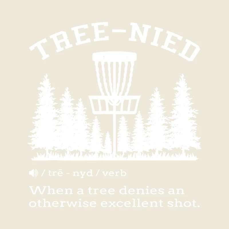 Arbre refusé : Tee du Forest Disc Golf