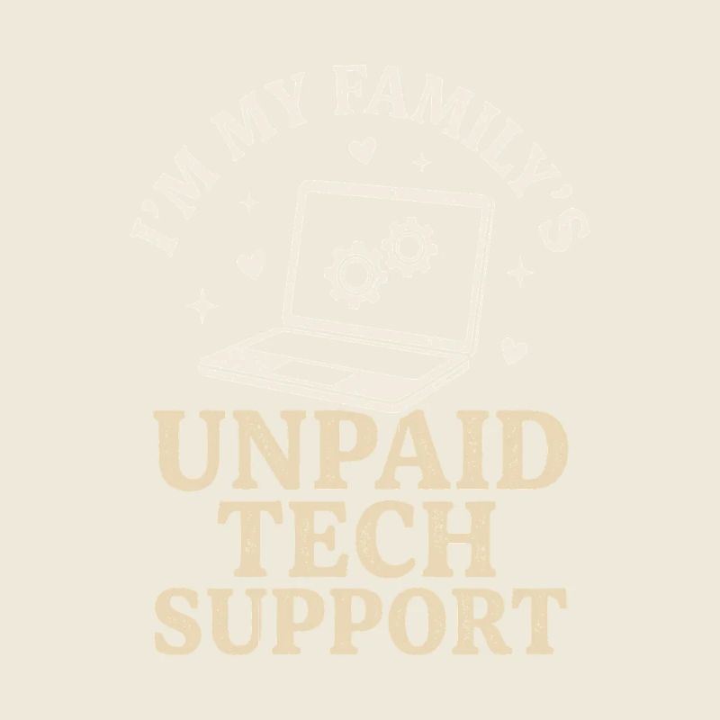 Unpaid Tech Support Funny IT Nerd Shirt