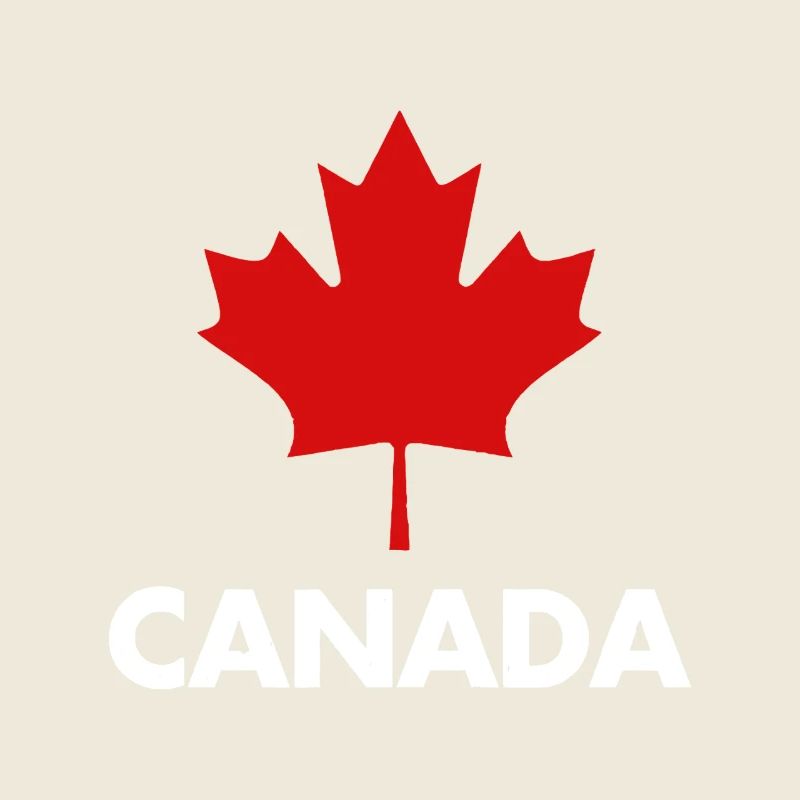 Red Maple Leaf Canada Emblem Tee