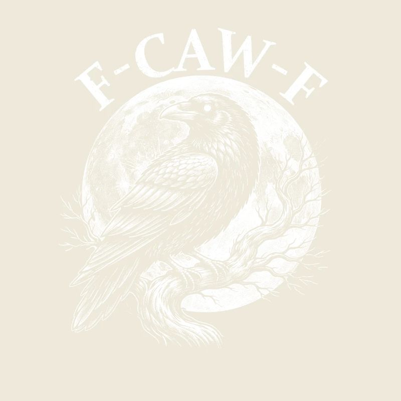 FCawF Grumpy Crow Sarkasmus Vogel Wortspiel Humor
