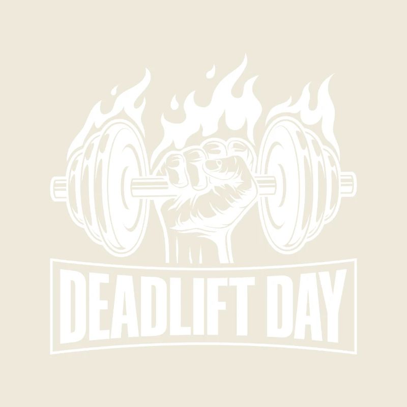 Powerlifting Bodybuilder Deadlift Day