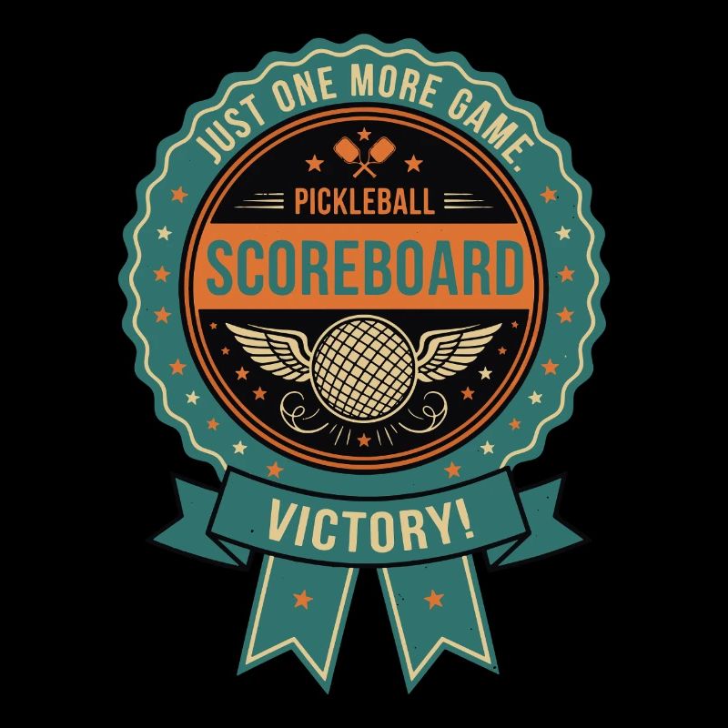 Pickleball Funny Player Pickle Ball Scoreboard