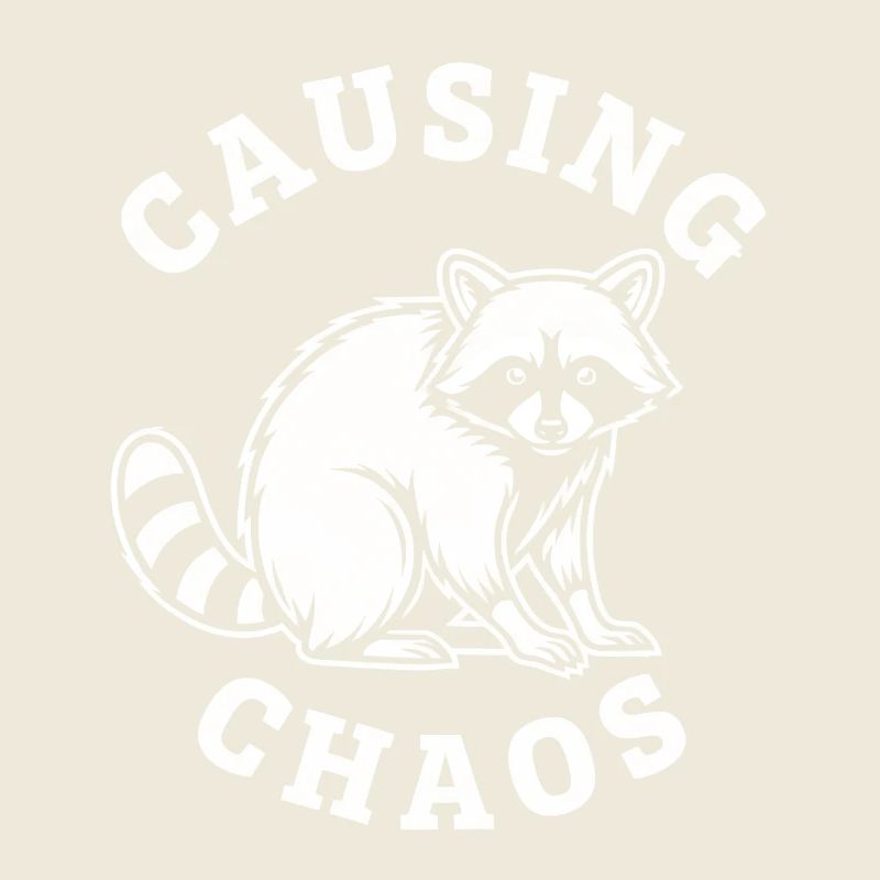 Chaotic Raccoon Causing Chaos