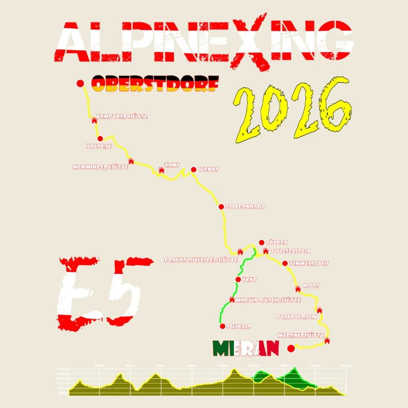 E5 Oberstdorf Merano 2026