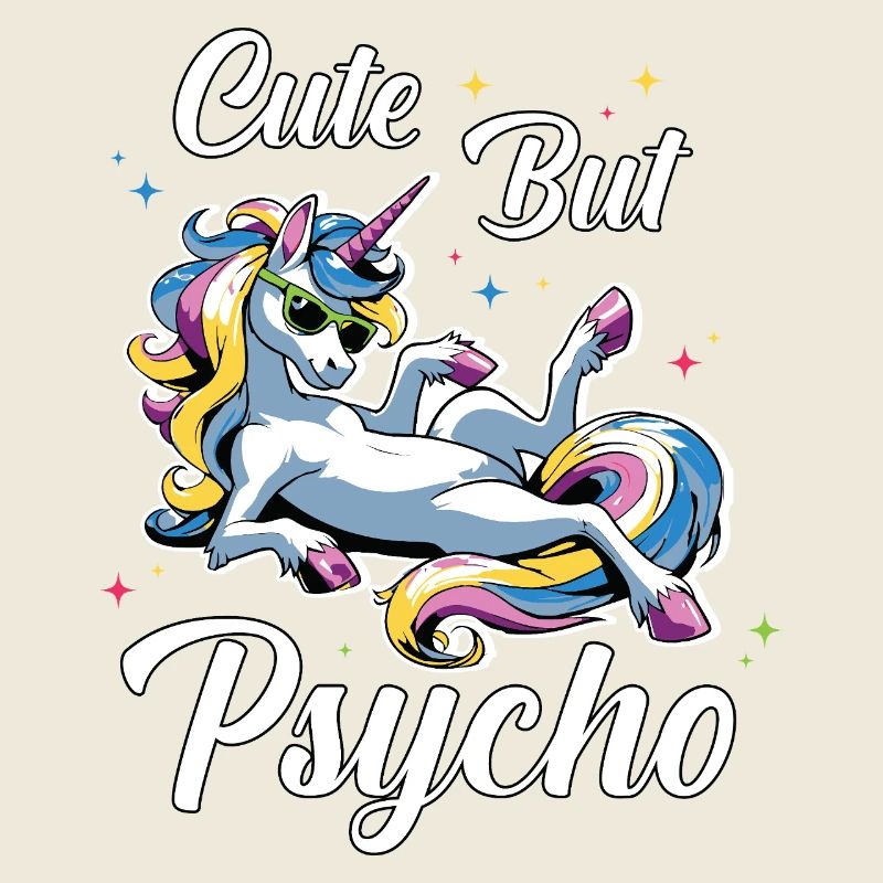 Cute Psycho Unicorn