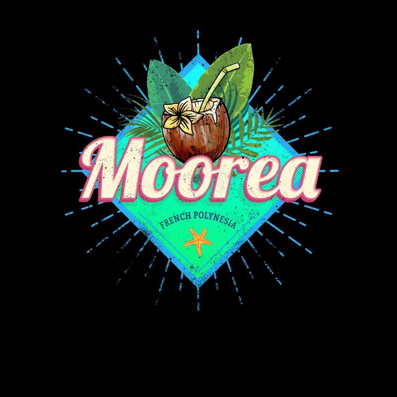 Moorea French Polynesia Island Souvenir