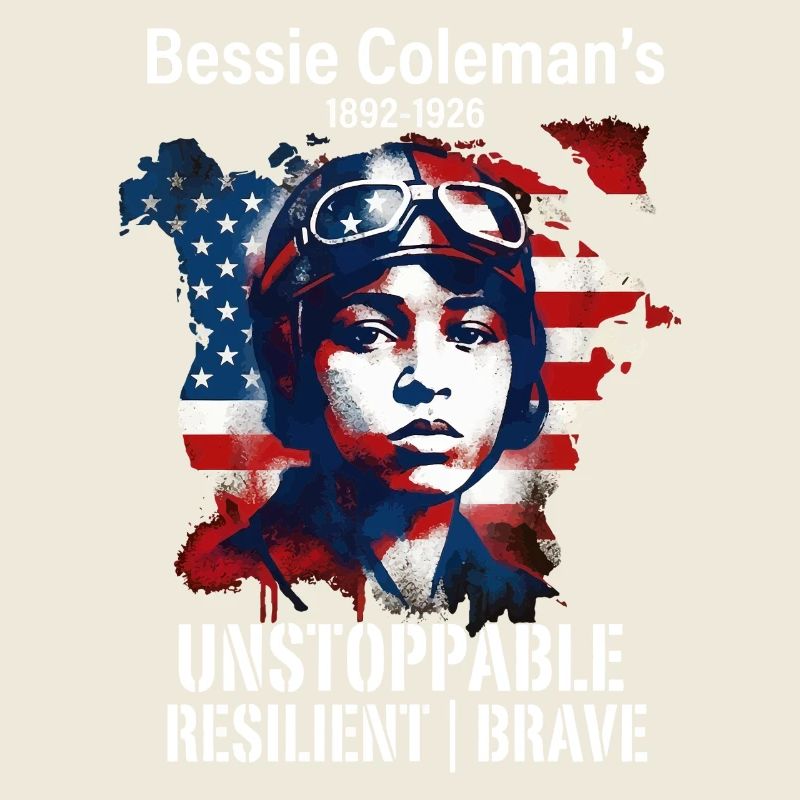 Bessie Coleman Pionnière courageuse de l’aviation