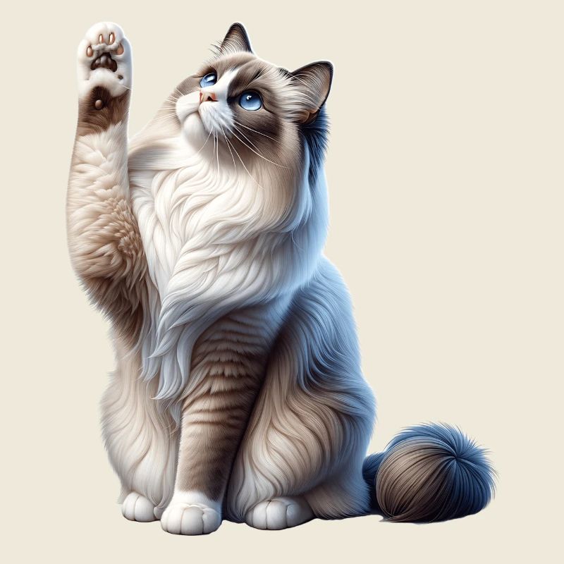 Ragdoll Katze Chatte Ragdoll