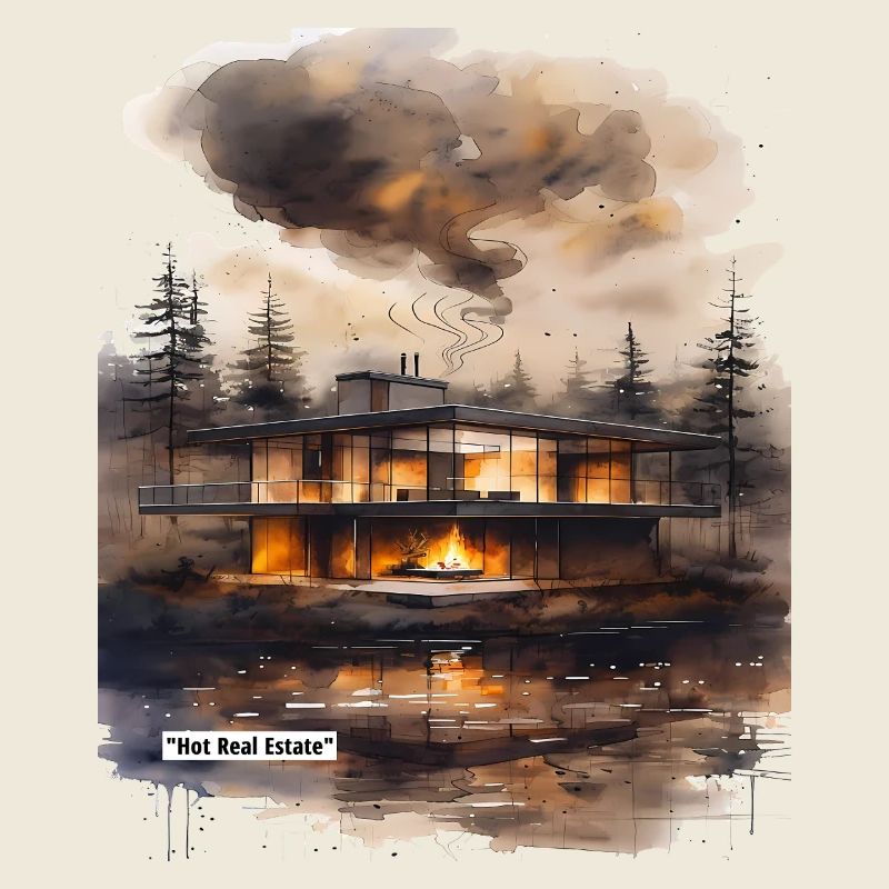 Maison moderne Lakeside Inferno