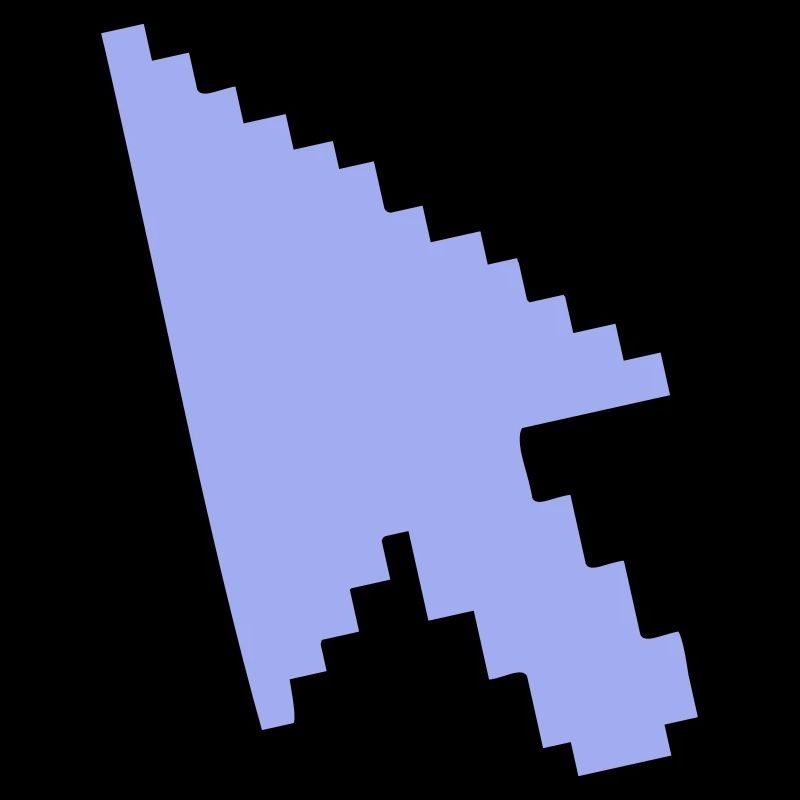 Pointer Mouse Silhouette