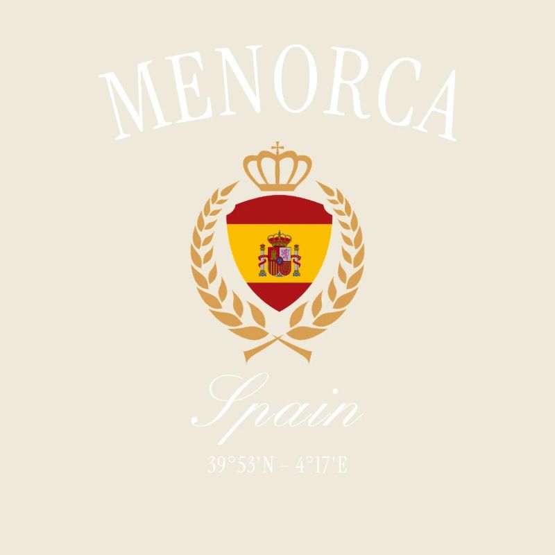 Menorca Spanien Wappen Krone – Reise Souvenir