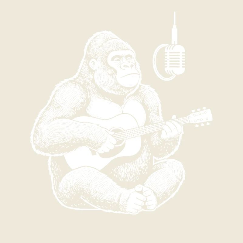 Gorilla Guitar Jam