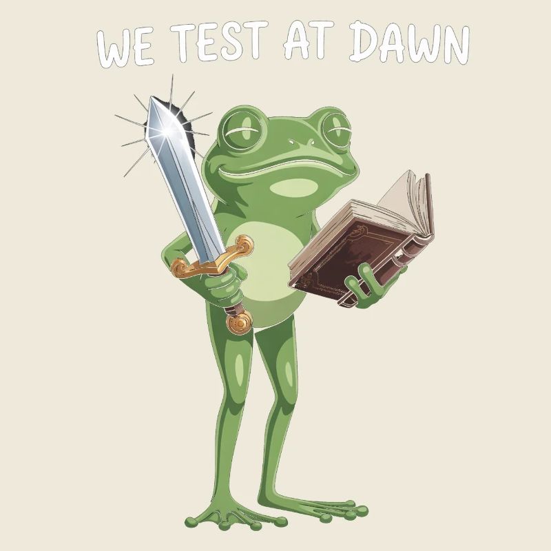 Dawn Quest Frog : Épée et Tome