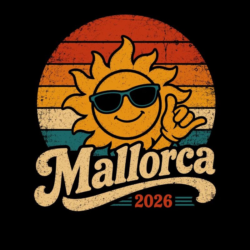 Mallorca 2026 Sonnenretro Strandmood