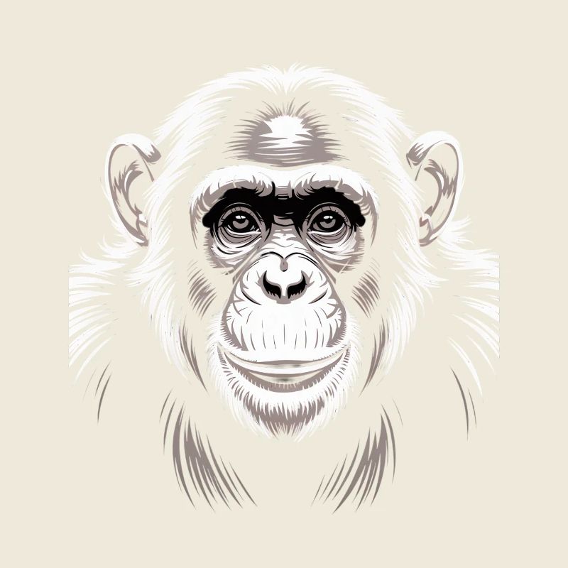 Affe Schimpanse