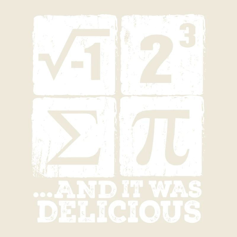 Pi, i and Sigma: Delicious Math