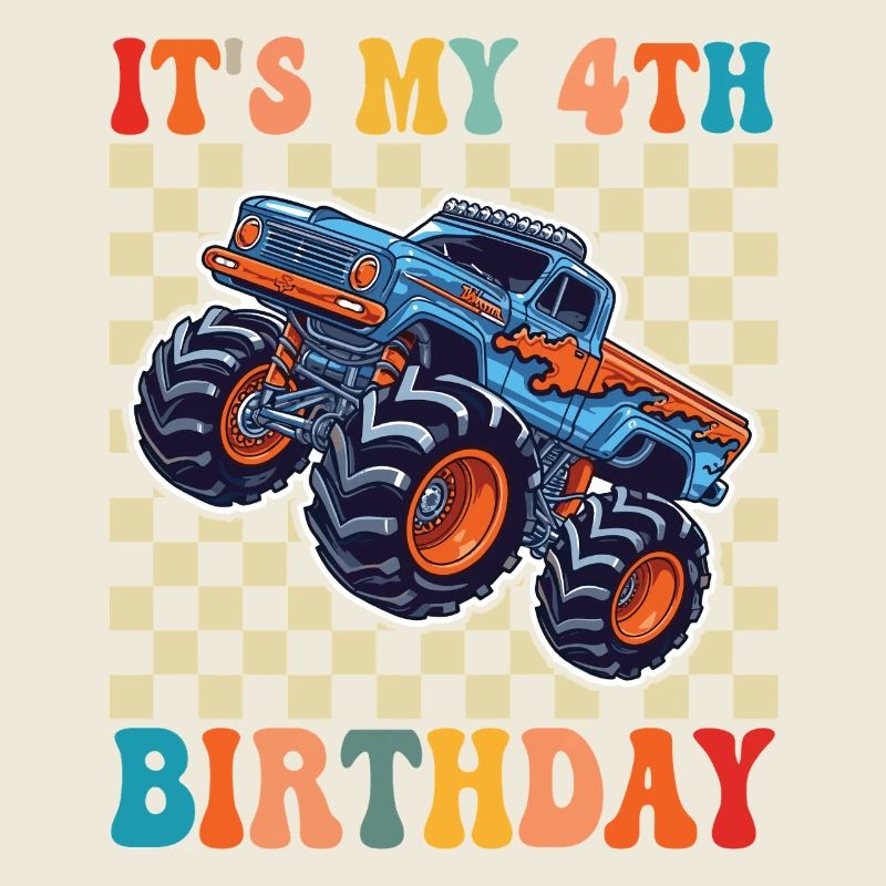 4ter Geburtstag Monstertruck
