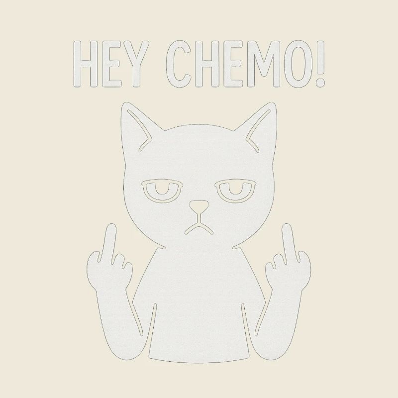 Chat de soutien chimio-chimio-insolent