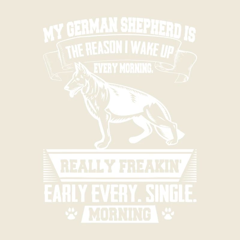 Early Morning Dog Meme Tee