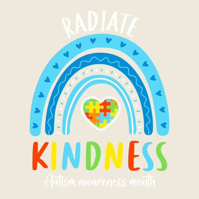 Radiate Kindness: Autism Rainbow