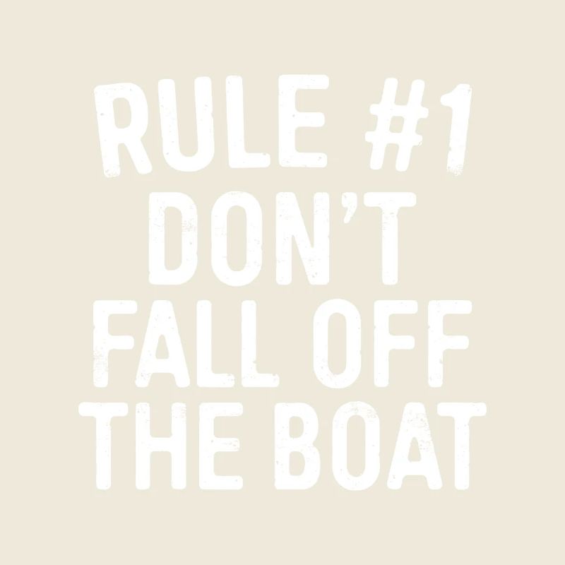 Regel 1: Nicht vom Boot fallen