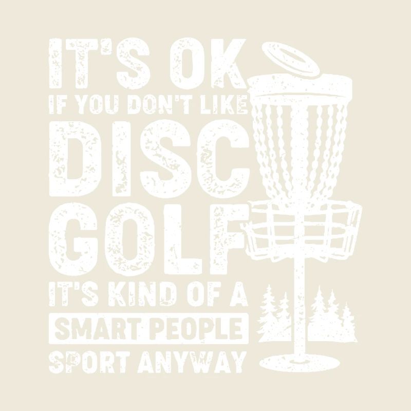 Ce n’est pas grave si tu n’aimes pas le disc golf, c’est gentil