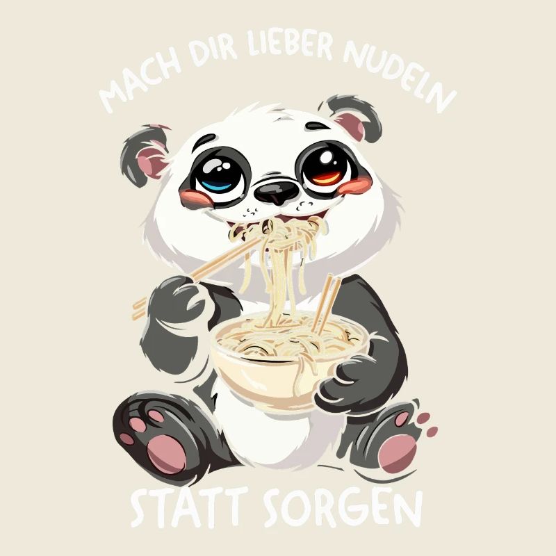 Panda Nudeln statt Sorgen