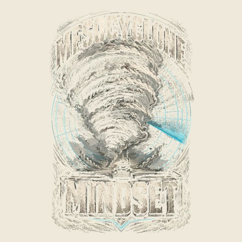 Storm Chaser Meteorologist Mesocyclone Mindset