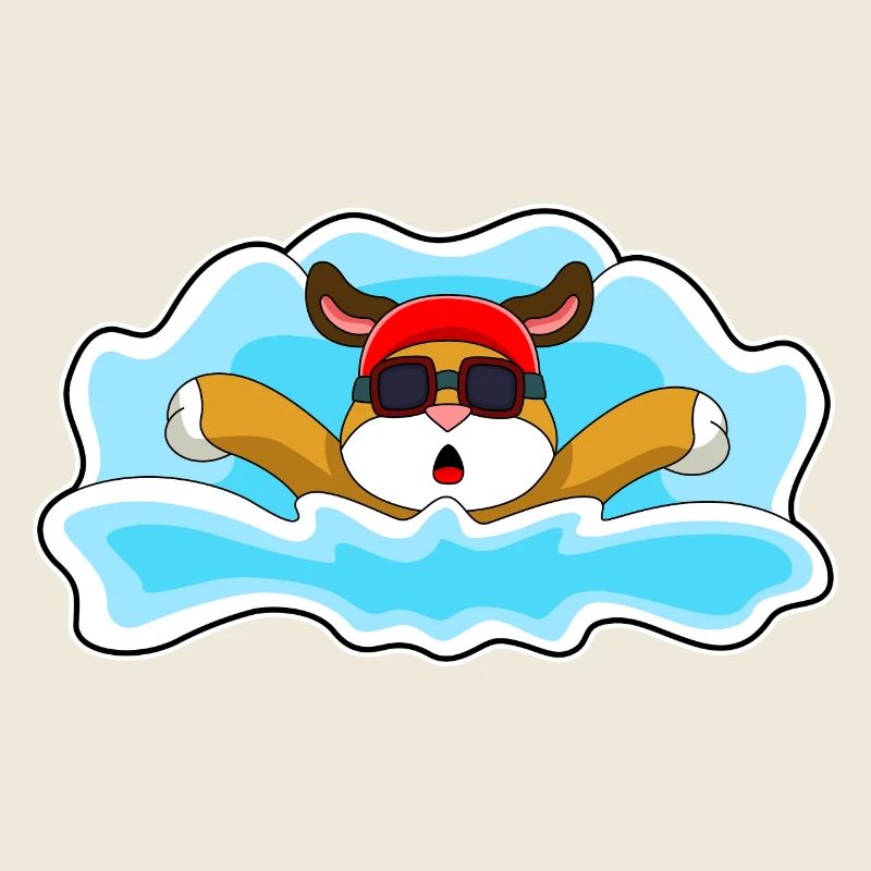 Hund Schwimmen Wasser