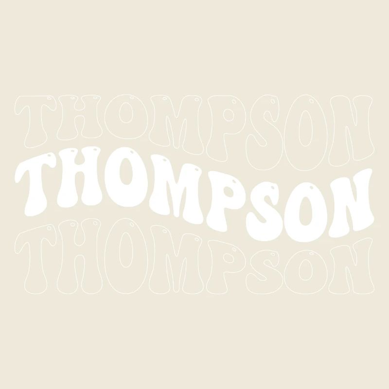 Funny Thompson Groovy 4 Men Women Cool Thopson