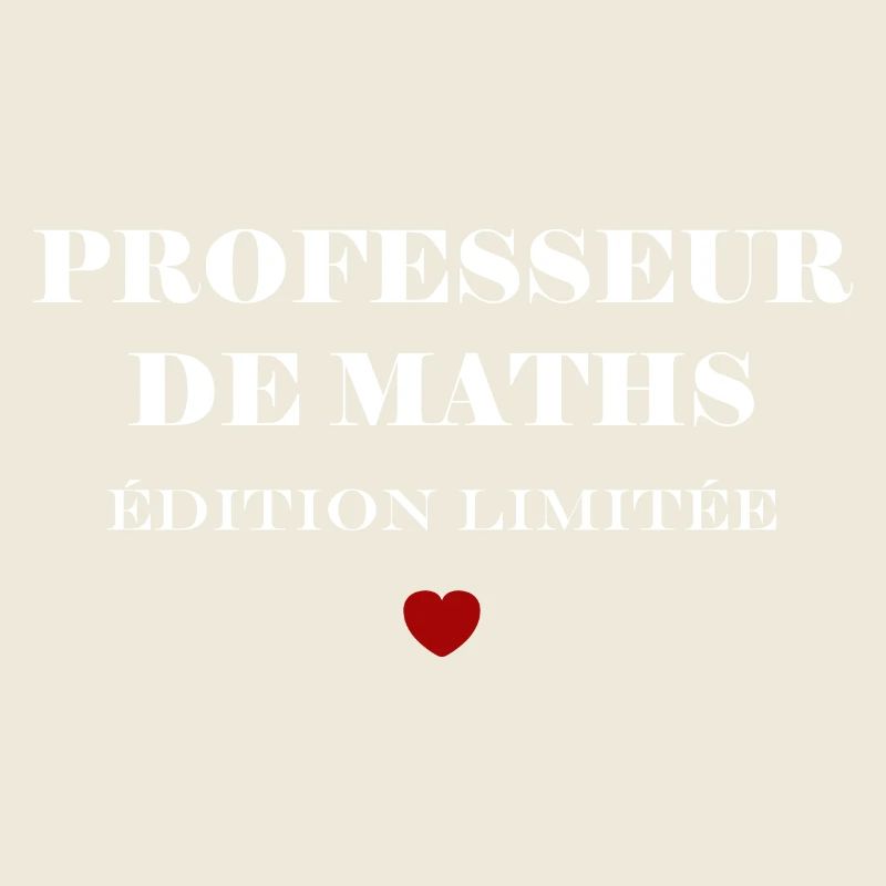 Professeur de maths