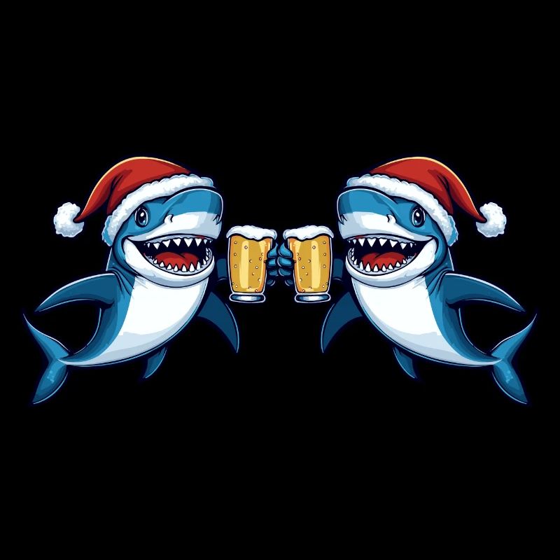 Équipe de la bière de Noël Hai